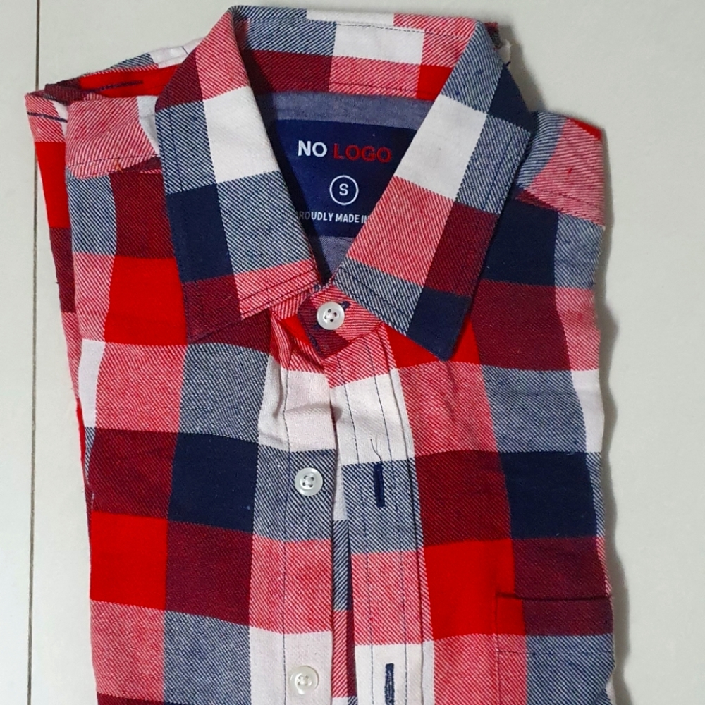 NO LOGO LONG SLEEVES SHIRT S - Picture 2 of 7